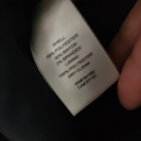 Eliza J Fitted Professional Office Dress in Navy - Size 4 - Picture 7 of 8